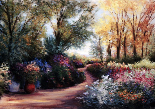 Mount Vernon Gardens 2004 Embellished Limited Edition Print by Gregory Wilhelmi