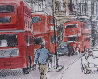 London Theater District 9x11 Drawing by Gregory Wilhelmi - 3