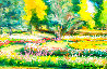 La Placida Gardens 2005 17x21 Original Painting by Gregory Wilhelmi - 0