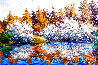Sam's Pond 26x34 Original Painting by Gregory Wilhelmi - 0