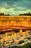 Afternoon At Chaco Canyon 2006 39x27 Original Painting by Gregory Wilhelmi - 2
