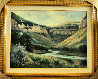 Wind River Canyon 32x42 Original Painting by Gregory Wilhelmi - 1