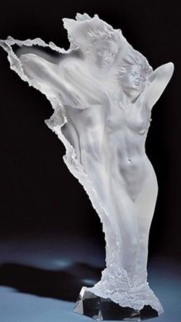 Rhapsody Acrylic Sculpture 27 in - Huge Sculpture by Michael Wilkinson