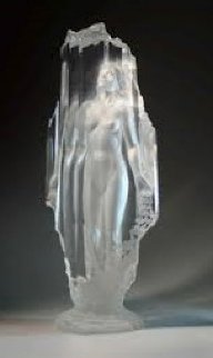 Lightfall Acrylic Sculpture 1989 34 in Sculpture - Michael Wilkinson Lightfall Acrylic Sculpture 1989 34 in Sculpture - Michael Wilkinson