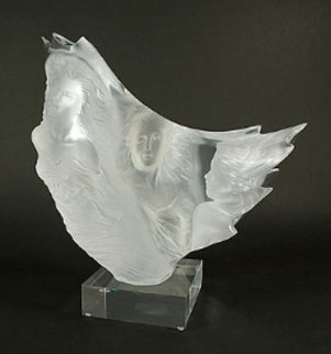 Three Graces Acrylic Sculpture 17 in Sculpture - Michael Wilkinson