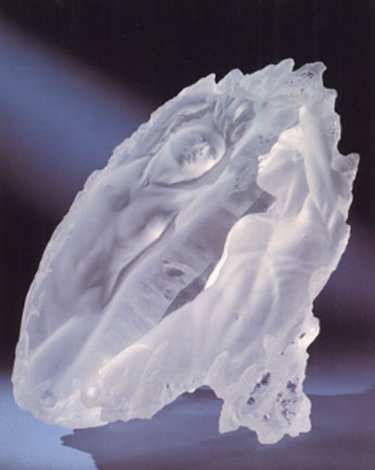 Dream Fragment I Acrylic Sculpture 1988 18 in Sculpture - Michael Wilkinson