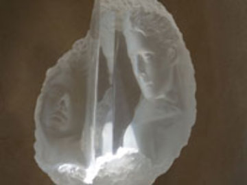 Turning Point Acrylic Sculpture 1994 24 in Sculpture - Michael Wilkinson Turning Point Acrylic Sculpture 1994 24 in Sculpture - Michael Wilkinson