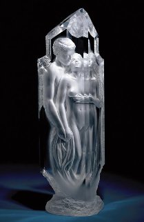 Temple Acrylic Sculpture 2005 32 in Sculpture - Michael Wilkinson Temple Acrylic Sculpture 2005 32 in Sculpture - Michael Wilkinson