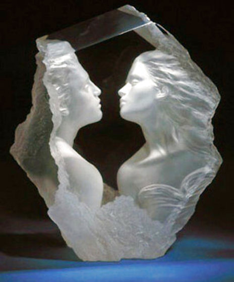 Lodestone Acrylic Sculpture 2004 24 in by Michael Wilkinson