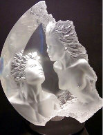 Moonscape I - Terra Luna Acrylic Sculpture 1998 24 in  Sculpture by Michael Wilkinson - 0