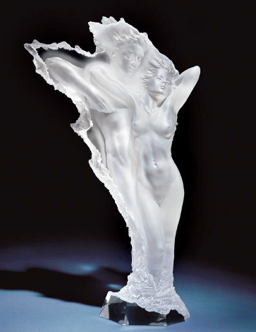 Rhapsody Acrylic Sculpture 1995 27 in Sculpture - Michael Wilkinson