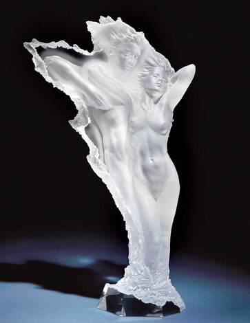 Rhapsody - Acrylic Sculpture 1995 27 in Sculpture - Michael Wilkinson