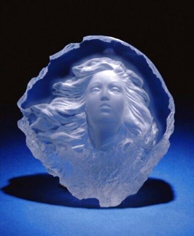 Study of the Muse Whisperer Acrylic Sculpture 1994 6 in Sculpture - Michael Wilkinson