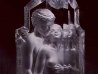 Temple Acrylic Sculpture 1999 33 in - Huge Sculpture by Michael Wilkinson - 1