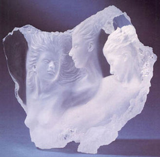 Dream Fragment III Acrylic Sculpture 20 in Sculpture - Michael Wilkinson
