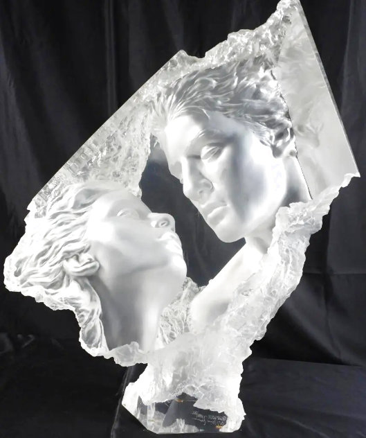 Haven I: Always Acrylic Sculpture 1996 21 in Sculpture by Michael Wilkinson