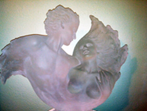 Universe - Acrylic Sculpture 1987 21 in - Huge Sculpture - Michael Wilkinson