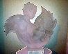 Universe Acrylic Sculpture 1987 21 in - Huge Sculpture by Michael Wilkinson - 1