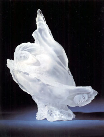 Oceanids Acrylic Sculpture 1994 Sculpture - Michael Wilkinson