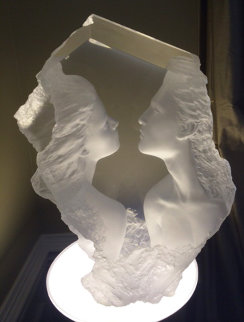 Lodestone Acrylic Sculpture 2000 23 in Sculpture - Michael Wilkinson