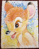 Oh Deer Me (Bambi) AP Embellished Limited Edition Print by David Willardson - 1 Oh Deer Me (Bambi) AP Embellished Limited Edition Print by David Willardson - 1
