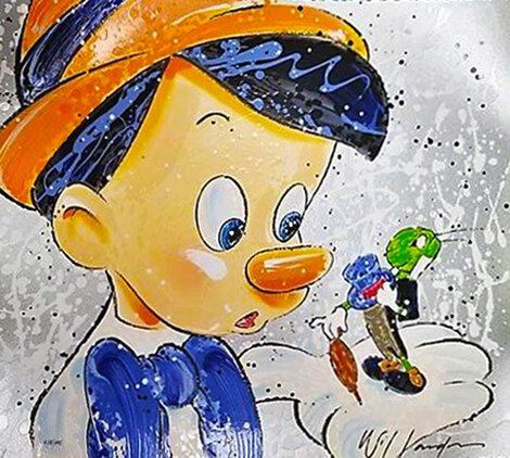 Boy Oh Boy Oh Boy - Disney - Embellished Limited Edition Print - David Willardson