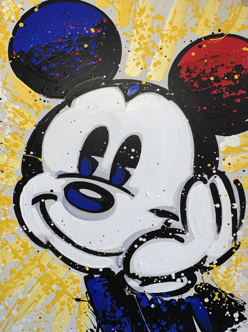Mickey Mouse 2006 37x32 by David Willardson