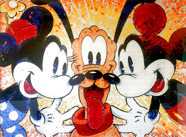 【美品】ダンボ 限定版アート作品 ディズニー　絵David Willardson 美品】ダンボ 限定版アート作品 ディズニー 絵David Willardson