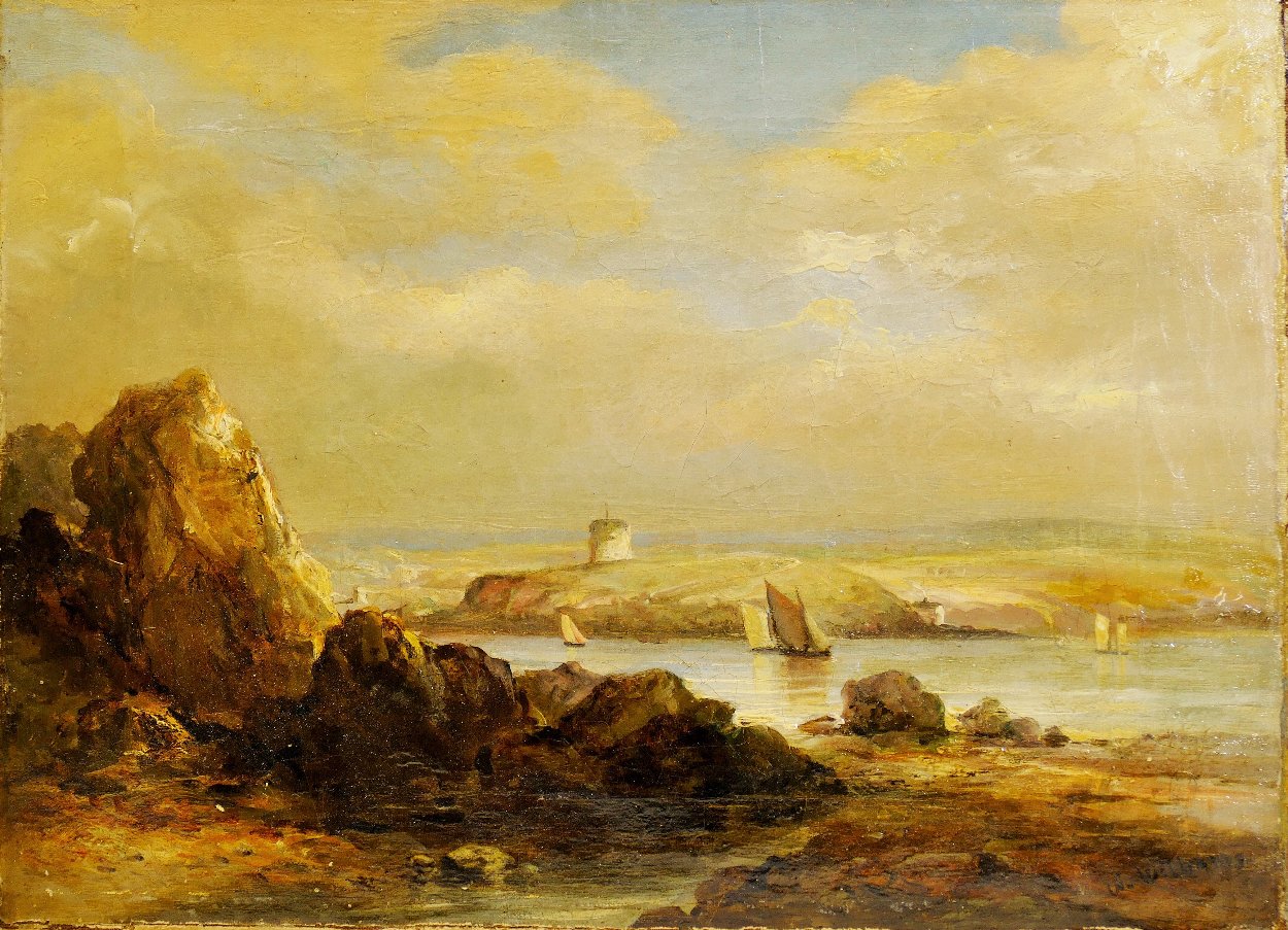 Untitled Landscape 10x14 Original Painting by William Williams Untitled Landscape 10x14 Original Painting by William Williams