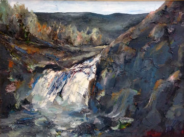 Grand Canyon Chasms 34x48 Original Painting - William Kirkpatrick Vincent Grand Canyon Chasms 34x48 Original Painting - William Kirkpatrick Vincent