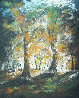 Untitled Forest Painting - Landscape 1965 - 20x29 Original Painting by William Kirkpatrick Vincent - 0