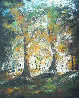 Untitled Forest Painting - Landscape 1965 - 20x29 Original Painting by William Kirkpatrick Vincent - 4