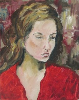 Roxanne Original Painting - William Kirkpatrick Vincent Roxanne Original Painting - William Kirkpatrick Vincent