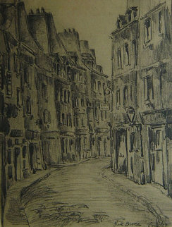 Rue Broca, Paris /22 Drawing - Wilson Silsby Rue Broca, Paris /22 Drawing - Wilson Silsby