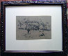 A Day in the Park 12x8 Drawing by Wilson Silsby - 1