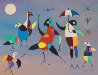 Umbrella Dancers 1970 Limited Edition Print by Jonathan Winters - 0