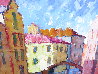 Colors in Venice 49x39 - Huge - Italy Original Painting by Connie Winters - 2