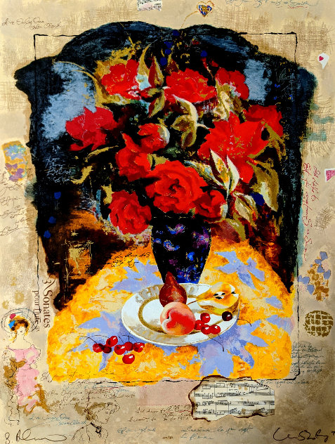 Untitled Still Life 1990 Limited Edition Print by Tanya Wissotzky