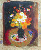 Yellow Bouquet AP Embellished Limited Edition Print by Tanya Wissotzky - 0