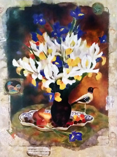 Fruit And Flowers AP Limited Edition Print - Tanya Wissotzky Fruit And Flowers AP Limited Edition Print - Tanya Wissotzky