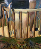 Untitled Legs 1971 71x59 Original Painting by Jerome Witkin - 0 Untitled Legs 1971 71x59 Original Painting by Jerome Witkin - 0