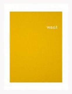 Want Portfolio, Set of 3 Silkscreens Limited Edition Print - William Anastasi Want Portfolio, Set of 3 Silkscreens Limited Edition Print - William Anastasi