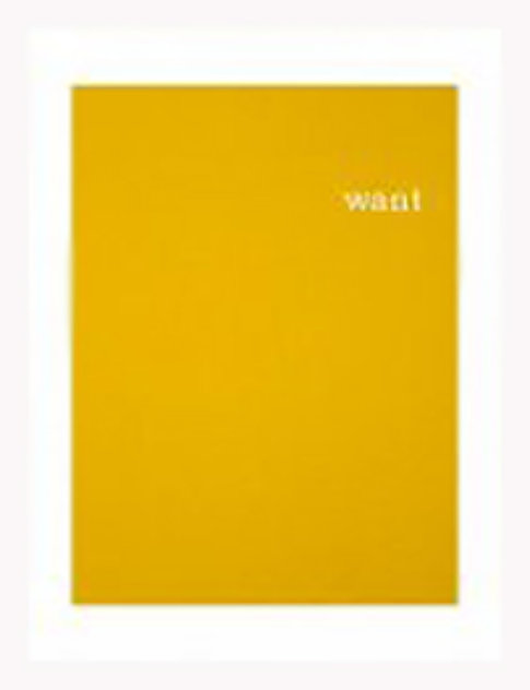 Want Portfolio, Set of 3 Silkscreens Limited Edition Print by William Anastasi