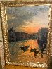 O Sole Mio - Venice 84x63 Huge - Italy Original Painting by Alan Wolton - 1