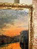 O Sole Mio - Venice 84x63 Huge - Italy Original Painting by Alan Wolton - 2