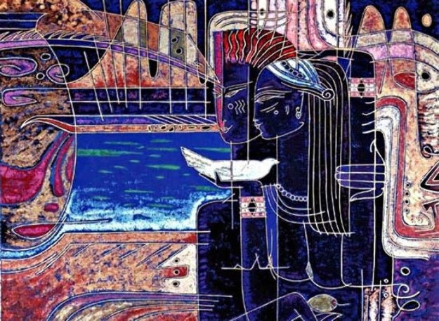 Promises 1991 Limited Edition Print by Adrian Wong Shue Promises 1991 Limited Edition Print by Adrian Wong Shue
