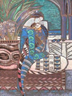 My Child, My Love 1989 Limited Edition Print - Adrian Wong Shue My Child, My Love 1989 Limited Edition Print - Adrian Wong Shue
