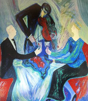 Dinner For Two 2001 Limited Edition Print - Barbara Wood Dinner For Two 2001 Limited Edition Print - Barbara Wood
