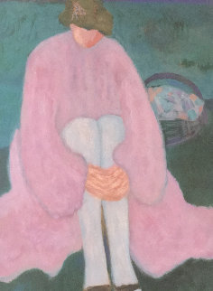 White Stockings 1986 Limited Edition Print - Barbara Wood White Stockings 1986 Limited Edition Print - Barbara Wood