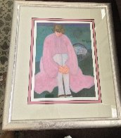 White Stockings 1986 Limited Edition Print by Barbara Wood - 1 White Stockings 1986 Limited Edition Print by Barbara Wood - 1